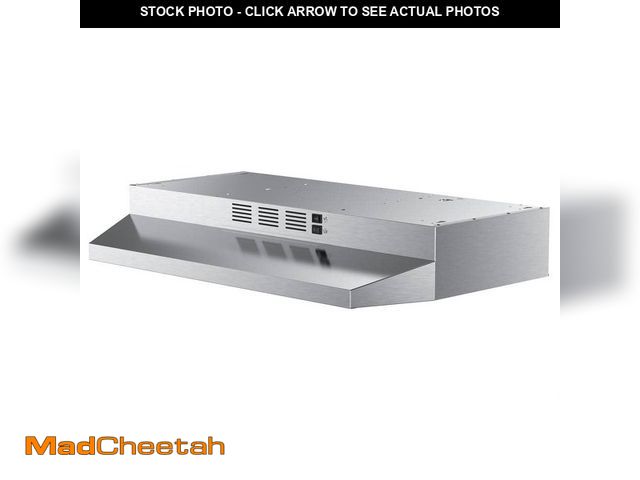 Lot 74-13002577 - VIKIO PRO 30 in. 300 CFM Under Cabinet Range Hood Fan in Stainless Steel Convertible Ducted to Ductl...