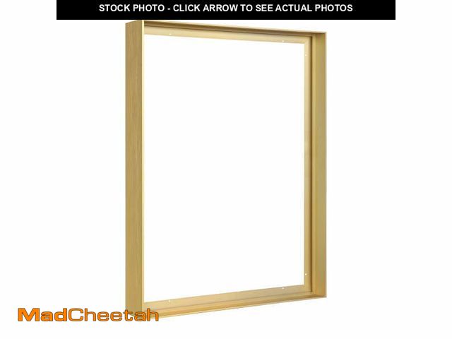 Lot 74-13054234 - Floater Frame for 24x36" Canvas, Framed Canvas Wall art decor FOLKOR DIY Metal Canvas Floating Frame...