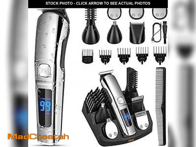 Lot 74-12126072 - Ufree Beard Trimmer for Men, Waterproof Electric Razor for Nose, Body, Face &amp; Mustache, Cordless...