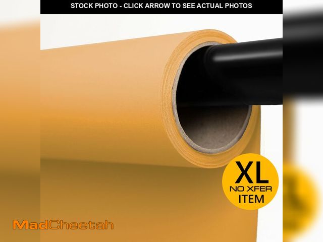 Lot 74-13788983 - Kate Seamless Paper Backdrop for Photography Light Yellow Photo Backdrop Paper (106.8''x32.8' Bull) ...