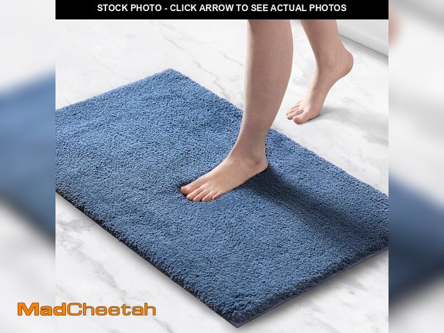 Lot 74-12695738 - Madison Park Signature Marshmallow Bathroom Rug Non Slip, Luxrurious Plush Bath Mat, Absorbent, Quic...