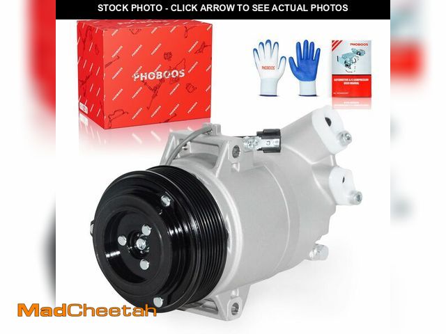 Lot 74-14212414 - PHOBOOS A/C Compressor with Clutch Compatible with Nissan Pathfinder 2005-2012 V6 4.0L, NV1500 NV250...