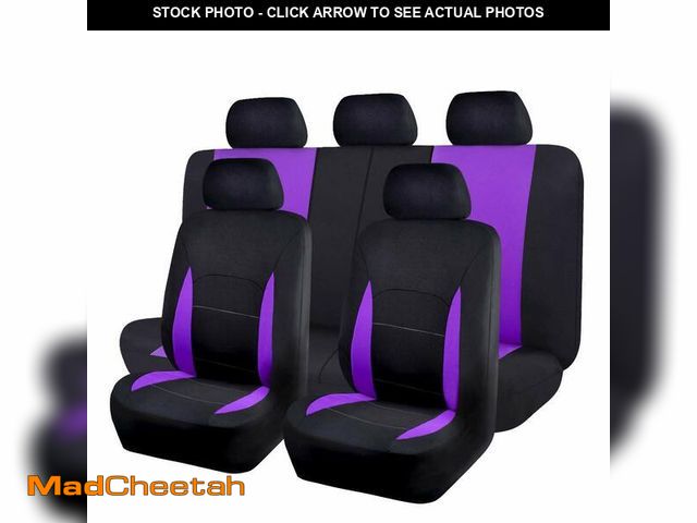 Lot 74-14059392 - Flying Banner Car Seat Covers Front Seats Rear Bench Polyester car seat Protectors Easy installation...