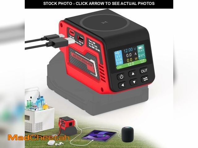 Lot 74-12708484 - 300W Power Voltage Regulator Compatible with Milwaukee 18V Battery, 2V-30V Voltage Regulator with 1 ...