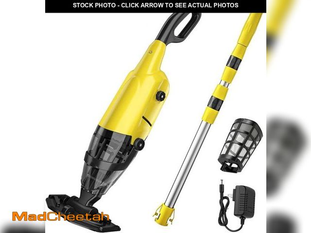 Lot 74-12158873 - Rechargeable Handheld Pool Vacuum, Cordless Pool Cleaner for Above Ground Pools, Inground Pools, Spa...