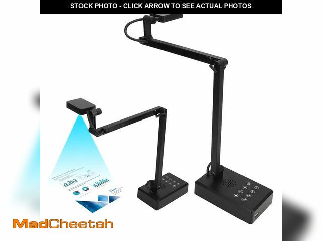 Lot 74-13623947 - Docooler USB Document Camera, 4K 16MP Document Webcam Adjustable Angle with Microphone, USB Doc Came...