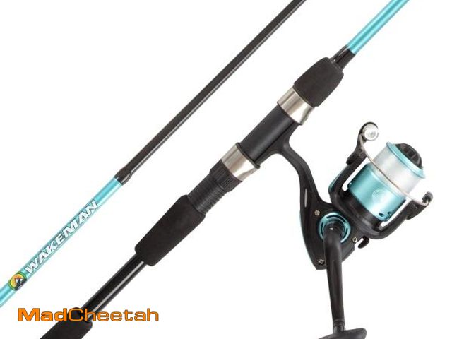 Lot 74-12137692 - Fishing Rod and Reel Combo - 6ft 2-Piece Breakline Series Spin Cast Spinning Reel and Fiberglass Col...
