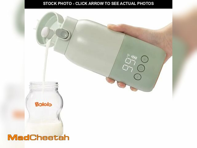 Lot 74-12451473 - BOLOLO Portable Bottle Warmer for Travel, Super Fast Charging, Instant Breastmilk, Formula, Water, M...