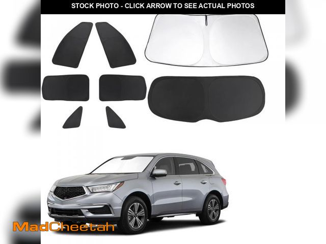 Lot 74-12183284 - TINGLU Window Shades for Acura MDX 2014-2020 Accessories Car Side Full Windows Rear Triangular Winds...