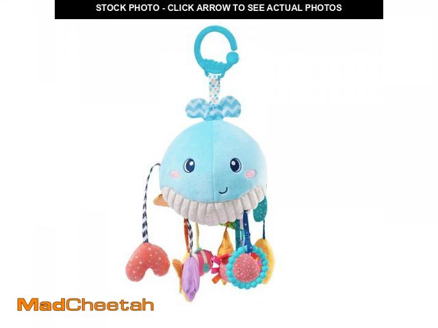 Lot 74-12437850 - Jollybaby Plush Stuffed Activity Pull String Hanging Toys for Stroller Car Seat Crib or Gym, Montess...
