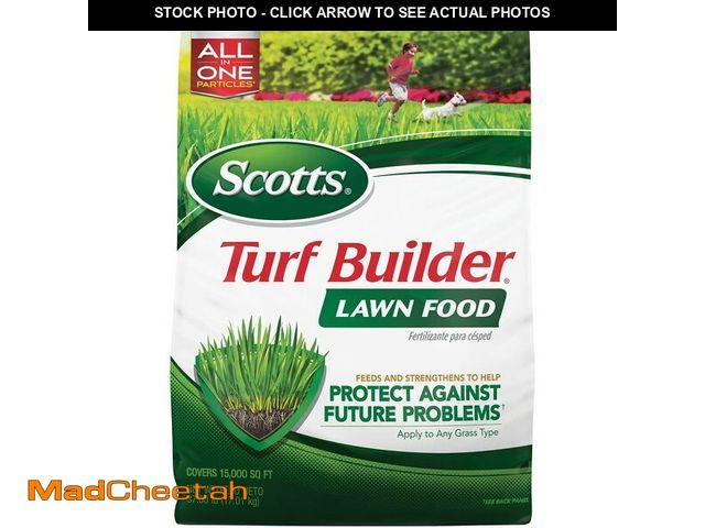 Lot 74-14582099 - Scotts Turf Builder Lawn Food, 37.50 lbs. - UNUSED