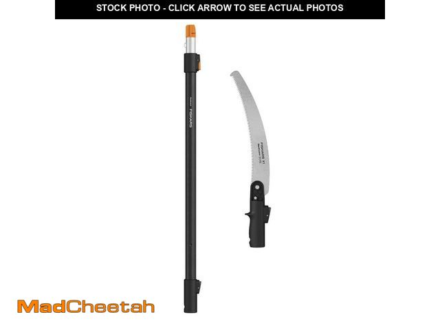 Lot 74-14467861 - Fiskars XtendControl 15 in. X1 Saw 6 ft. Interchangeable Tree Pruner 1075283 - UNUSED