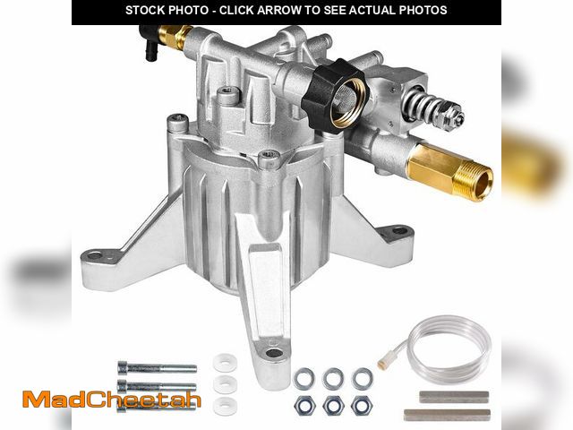 Lot 74-14215457 - YAMATIC 7/8" Shaft Vertical Pressure Washer Pump Rear Inlet/Outlet 3000 PSI @ 2.5 GPM Replacement Pu...