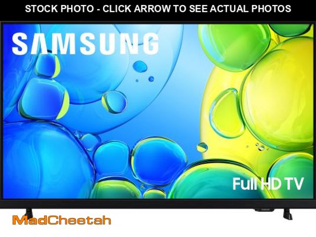 Lot 74-12141721 - SAMSUNG 32-Inch Class Full HD F6000 Smart TV (2025 Model) HDR, Object Tracking Sound Lite, Knox Secu...