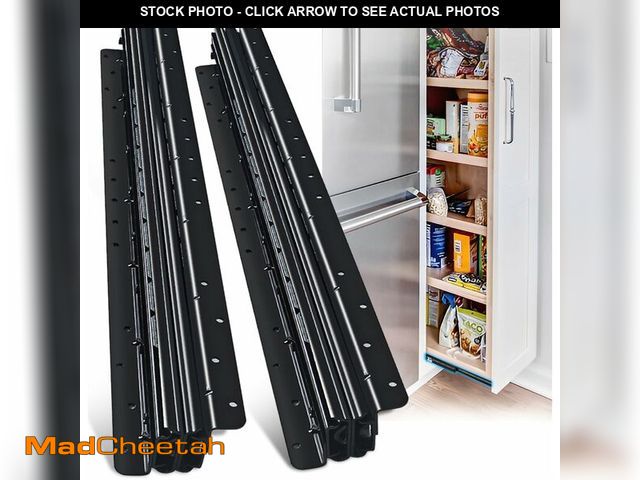 Lot 74-13698434 - Undermount Heavy Duty Drawer Slides Rail Bottom Mounted Full Extension Hidden Drawer Runners Ball Be...