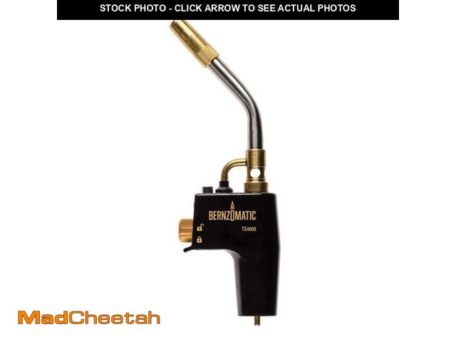 Lot 74-12776561 - Bernzomatic DuraCast 4000 Torch with Instant Start/Stop Ignition Compatible with MAP-Pro and Propane...