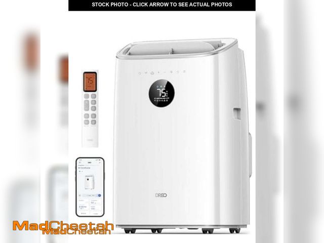 Lot 74-12064519 - Dreo Portable Air Conditioners, 8,000 BTU Air Conditioner for Bedroom with Drainage-free Cooling, 45...