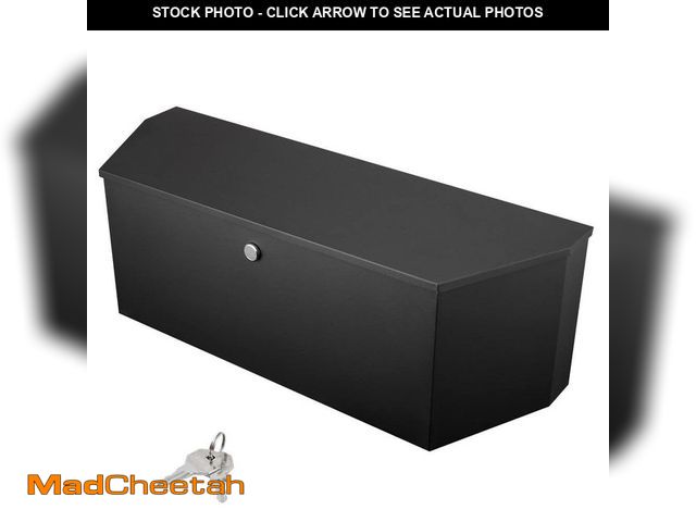 Lot 74-14441393 - SKYSHALO Trailer Tongue Chest Truck Tool Box in Carbon Steel with Heavy Duty Storage, Lock and Keys ...