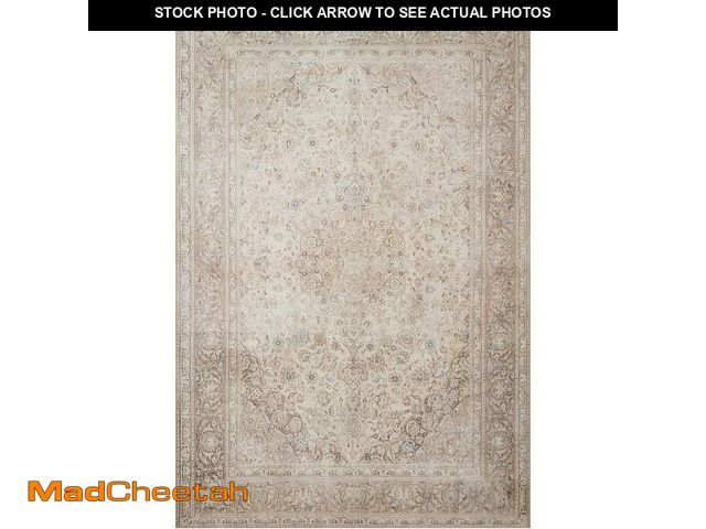 Lot 74-12760298 - Loloi Loren Collection LQ-03 Sand/Taupe 2'-3" x 3'-9" Accent Rug - UNUSED