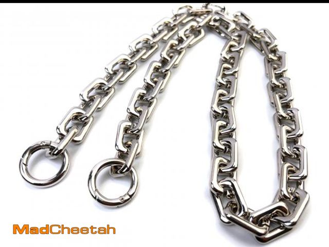 Lot 74-12222061 - VersaKits Heavy Chunky Link Chain Strap Purse Handbag Top Handle Shoulder Straps Accessories Decorat...