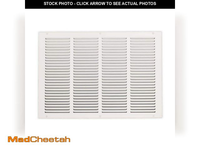 Lot 74-12682531 - Everbilt 20 in. x 14 in. Steel Return Air Grille in White - UNUSED