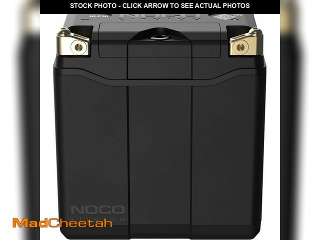 Lot 74-12457145 - NOCO Lithium NLP30: Ultra-Light 12V Lithium Powersport Battery Ã¢â¬â Group 30 Ã¢â¬â 8Ah Ã¢â¬â...