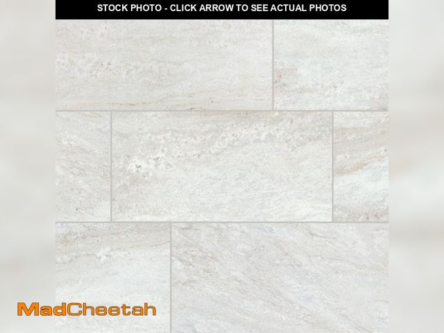 Lot 74-12094212 - (PALLET OF 20 BOXES) Daltile Sanbristol White Marvel 24 in. x 48 in. Matte Color Body Porcelain Ston...