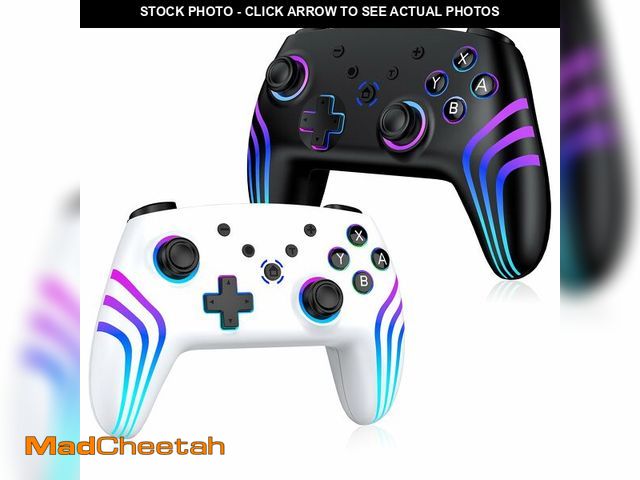 Lot 74-14482343 - VidPPluing 2 Pack Switch Controllers, RGB Switch 2 Controller for Nintendo Switch/Switch 2/Lite/OLED...