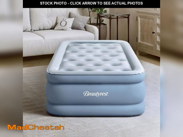Lot 74-13049933 - Beautyrest Posture-Lux 15 in. Twin Size Air Mattress with Raised Edge Support and Offset Comfort Coi...