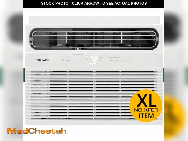 Lot 74-14438764 - Frigidaire 14,000 BTU Window Air Conditioner for Large Rooms, WiFi Enabled, Multi-Speed Fan, Efficie...