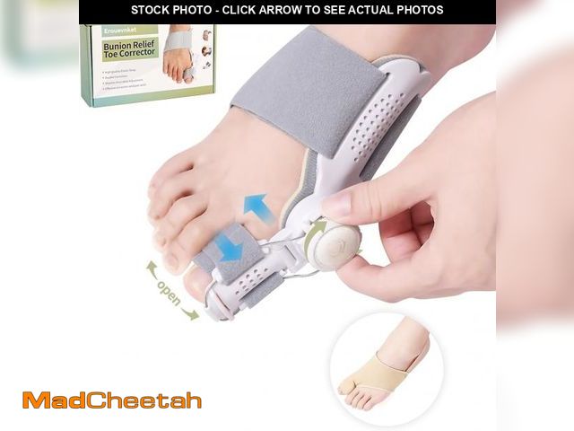 Lot 74-12325975 - Erouevnket Bunion Corrector for Women &amp; Men Ã¯Â¼Å¡2-in-1 Adjustable Big Toe Relief Bunion Splint...