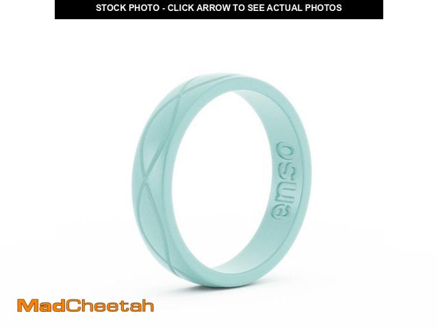 Lot 74-12048967 - Enso Rings WomenÃÂ¢Ã¢âÂ¬Ã¢âÂ¢s Infinity Silicone Wedding Ring - Hypoallergenic Wedding Band for...