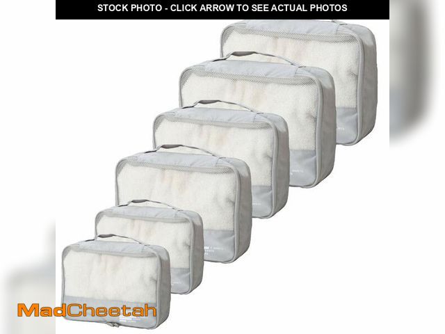 Lot 74-12715767 - Packing Cubes Set Travel Luggage Organizers Suitcase Lightweight Accessories - UNUSED