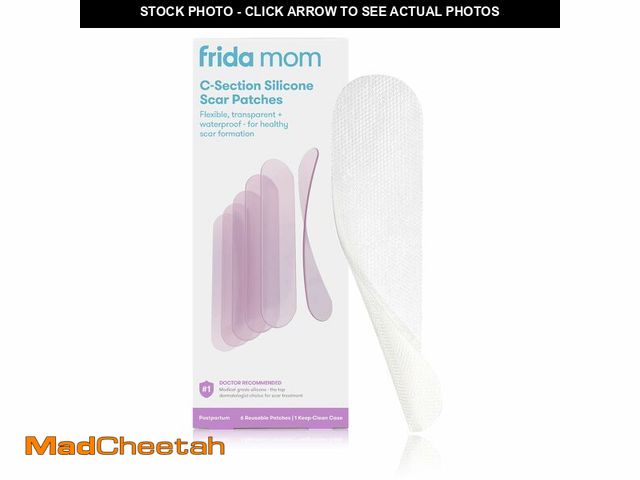 Lot 74-12712046 - Frida Mom C-Section Silicone Strips, C-Section Recovery Must Have Scar Patches, Reusable Medical Gra...