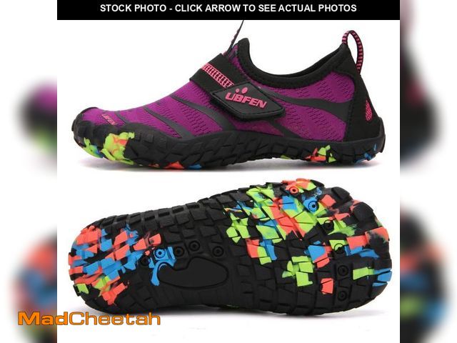 Lot 74-12443589 - UBFEN Water Shoes for Kids Boys Girls Aqua Socks Barefoot Beach Sports Swim Pool Quick Dry Lightweig...