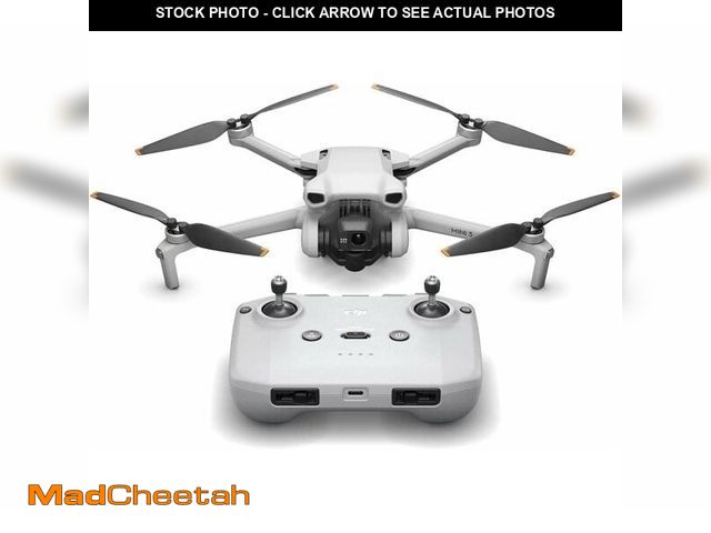 Lot 74-10087213 - DJI Mini 3, Lightweight 3x Mechanical Gimbal Mini Camera Drone with 4K HDR Video, 38-min Flight Time...