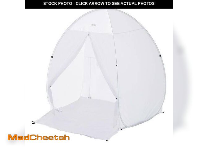 Lot 74-12464495 - VEVOR Spray Paint Shelter, 60 in. L x 60 in. W x 70 in. H Pop-Up Portable Spray Paint Tent with Buil...
