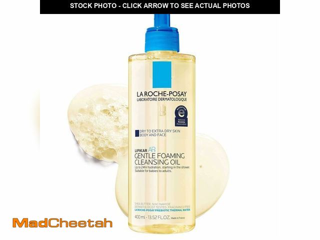 Lot 74-12702672 - La Roche-Posay Lipikar AP+ Gentle Foaming Cleansing Oil, Gentle Oil Cleanser for Face and Body Formu...