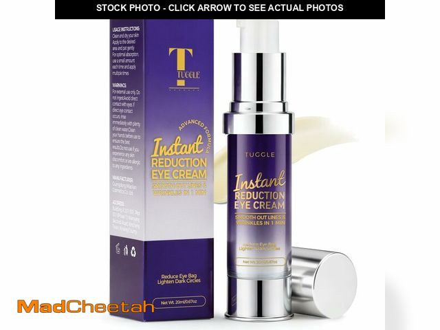 Lot 74-13955315 - Tuggle Instant Eye &amp; Face Tightening Serum, Instant Face Lift Cream Rapid Improve Under Eye Bags...