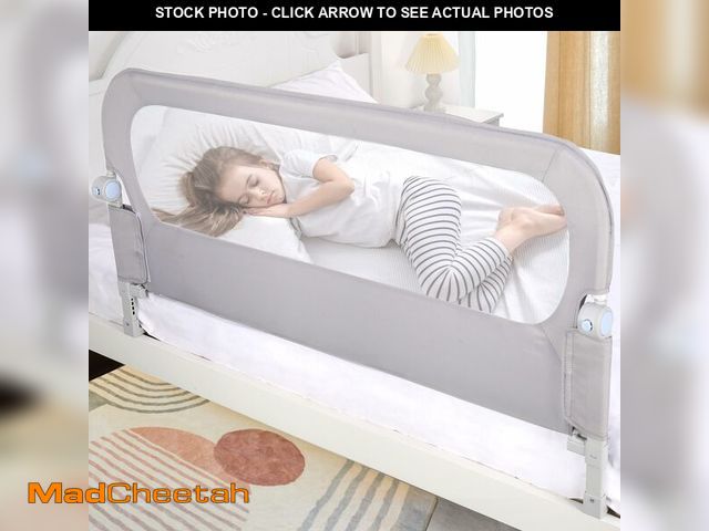 Lot 74-12704243 - NUTIKAS Baby Bed Rail Guard for Toddlers - 47" Toddler Bed Side Rails for Twin, Full, Queen Bunk Siz...