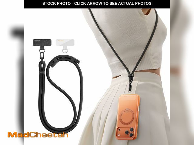 Lot 74-12718031 - TORRAS Phone Lanyard Crossbody with 2 Phone Tabs, Adjustable Anti Theft Phone Strap for All Phones, ...