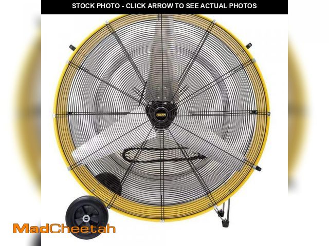 Lot 74-12425119 - Atemomen HICFM 26800 CFM 42 in. Industrial Drum Fan, High Velocity Powerful Heavy Duty Barrel Fan, M...