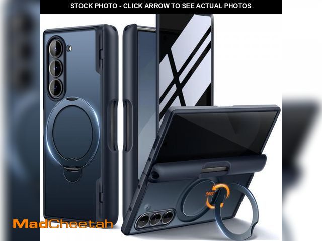 Lot 74-12439602 - MOBOSI Upgraded 360ÃÂ° Spin Ring Stand for Z Fold 7 Case with Privacy Screen Protector, Compatible ...