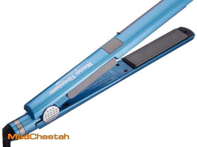 Lot 74-12303710 - BaBylissPRO Nano Titanium Flat Iron Hair Straightener, 1" U Styler Straightener Iron for Professiona...