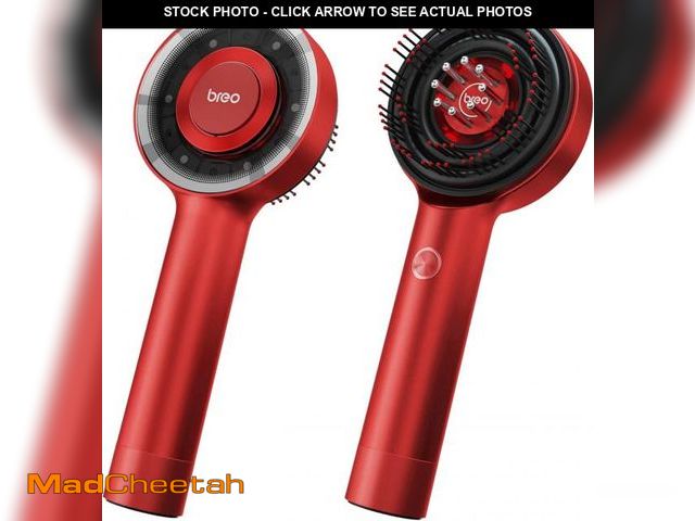 Lot 74-12324457 - Breo Scalp3 Shiatsu Massaging Brush - IPX7 Waterproof Cordless Electric Massage Brush for Deep Scalp...