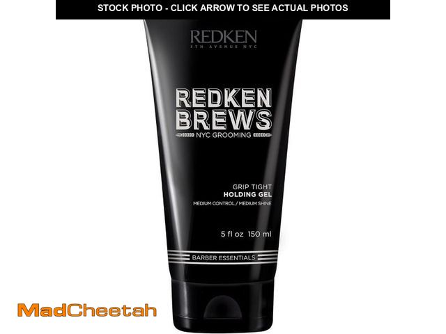 Lot 74-12312185 - Redken Brews Holding Gel For Men | Men's Hair Gel | Medium Hold Styling | Medium Shine | Flake-Free,...
