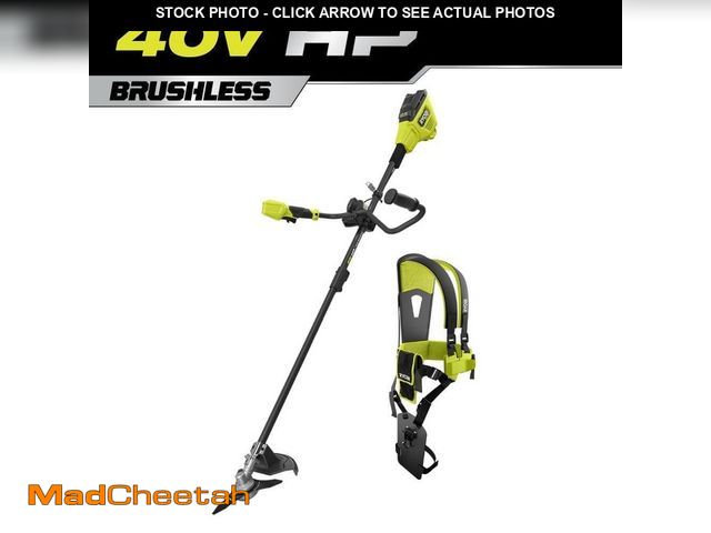 Lot 74-12559405 - RYOBI 40V HP Brushless Bike Handle Brush Cutter (Tool Only) - UNUSED