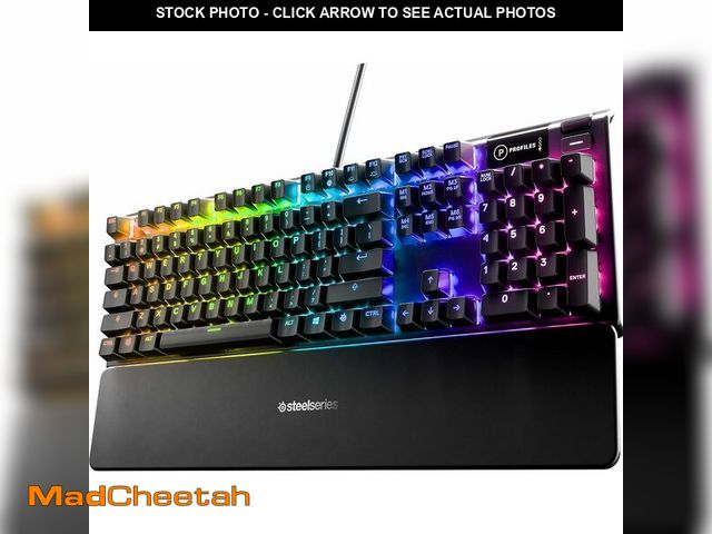 Lot 74-14591588 - SteelSeries USB Apex 5 Hybrid Mechanical Gaming Keyboard ÃÂ¢Ã¢âÂ¬Ã¢â¬Å Per-Key RGB Illumination...