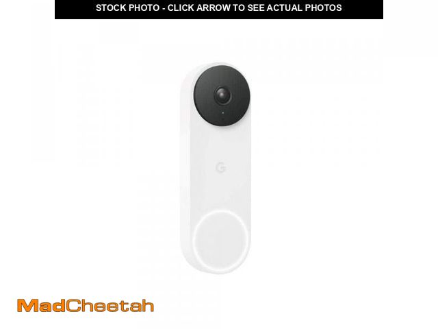 Lot 74-12491941 - Google Nest Doorbell (Wired, 2nd Gen) - Snow - UNUSED