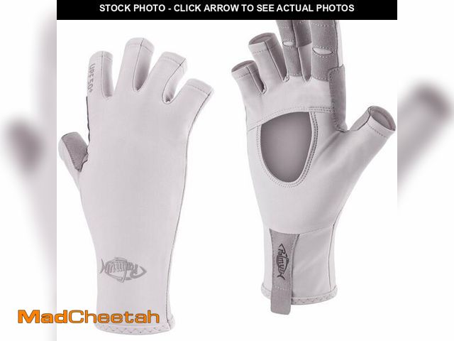 Lot 74-14212215 - Palmyth UV Protection Fishing Fingerless Gloves UPF50+ Sun Gloves Men Women for Kayaking, Hiking, Pa...